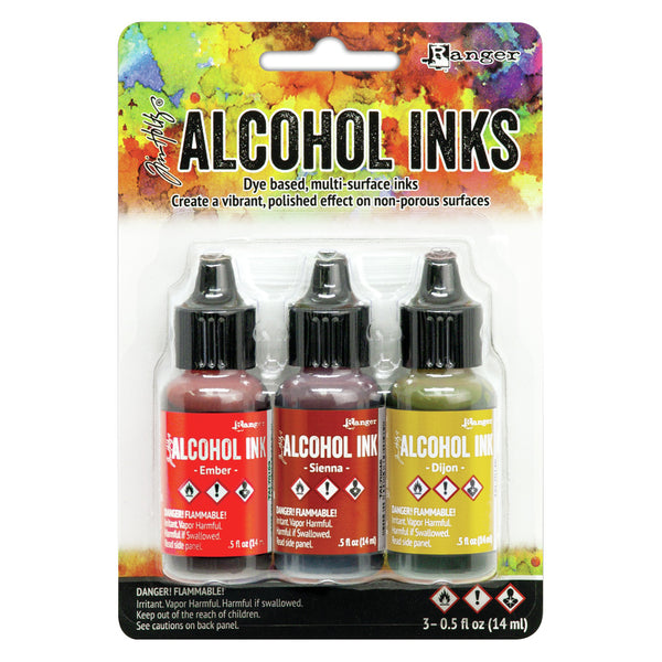 Tim Holtz Alcohol Ink Kits, 3 Colors