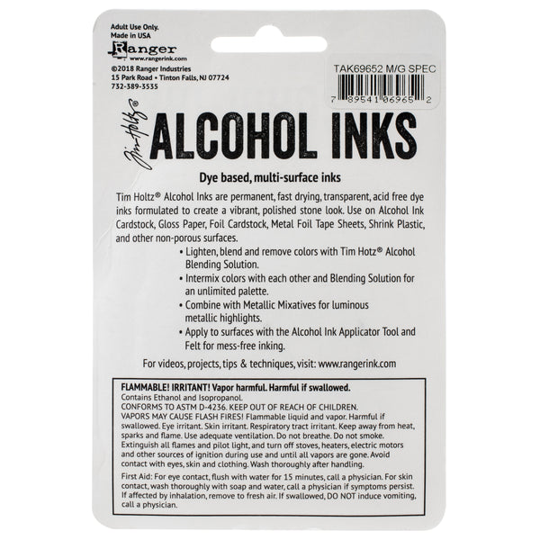 Tim Holtz Alcohol Ink Kits, 3 Colors