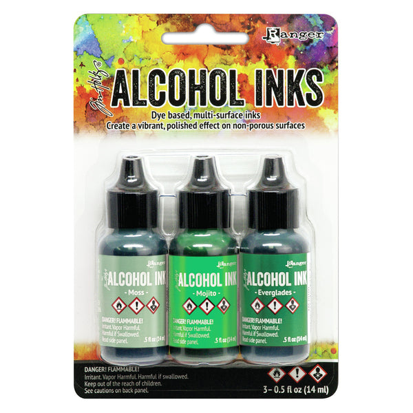 Tim Holtz Alcohol Ink Kits, 3 Colors