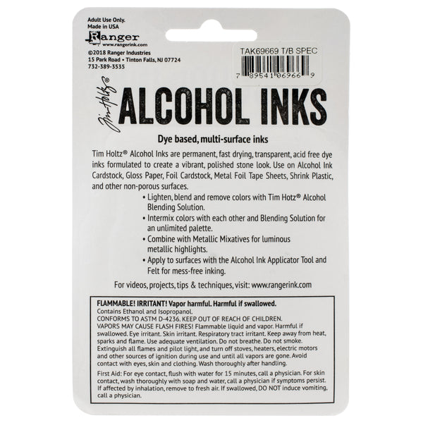 Tim Holtz Alcohol Ink Kits, 3 Colors