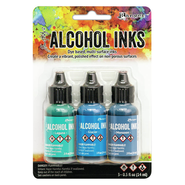 Tim Holtz Alcohol Ink Kits, 3 Colors