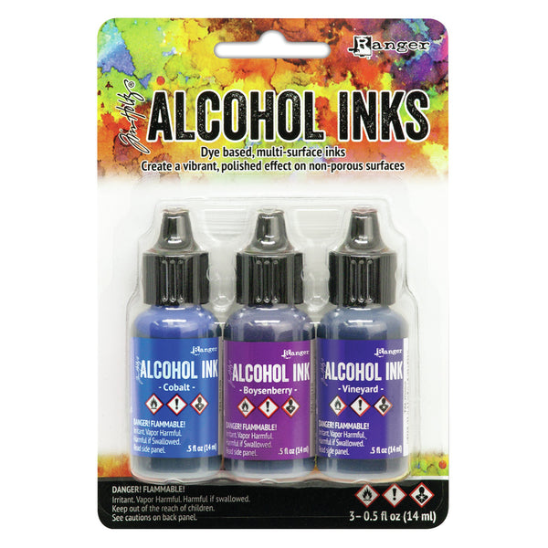 Tim Holtz Alcohol Ink Kits, 3 Colors