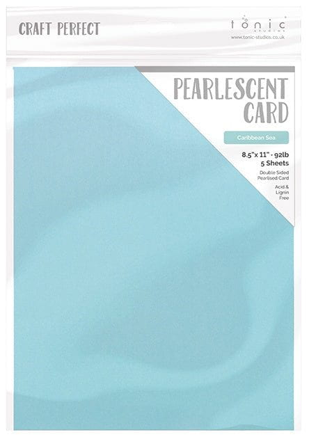 Craft Perfect 8.5x11 Pearlescent Cardstock Pack