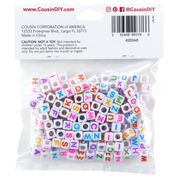 CousinDIY Alphabet Beads