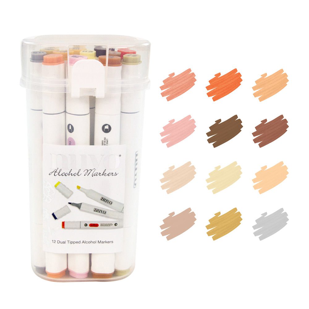 Nuvo - Single Marker Pen Collection - Apricot Blush - 475n – Tonic Studios  USA