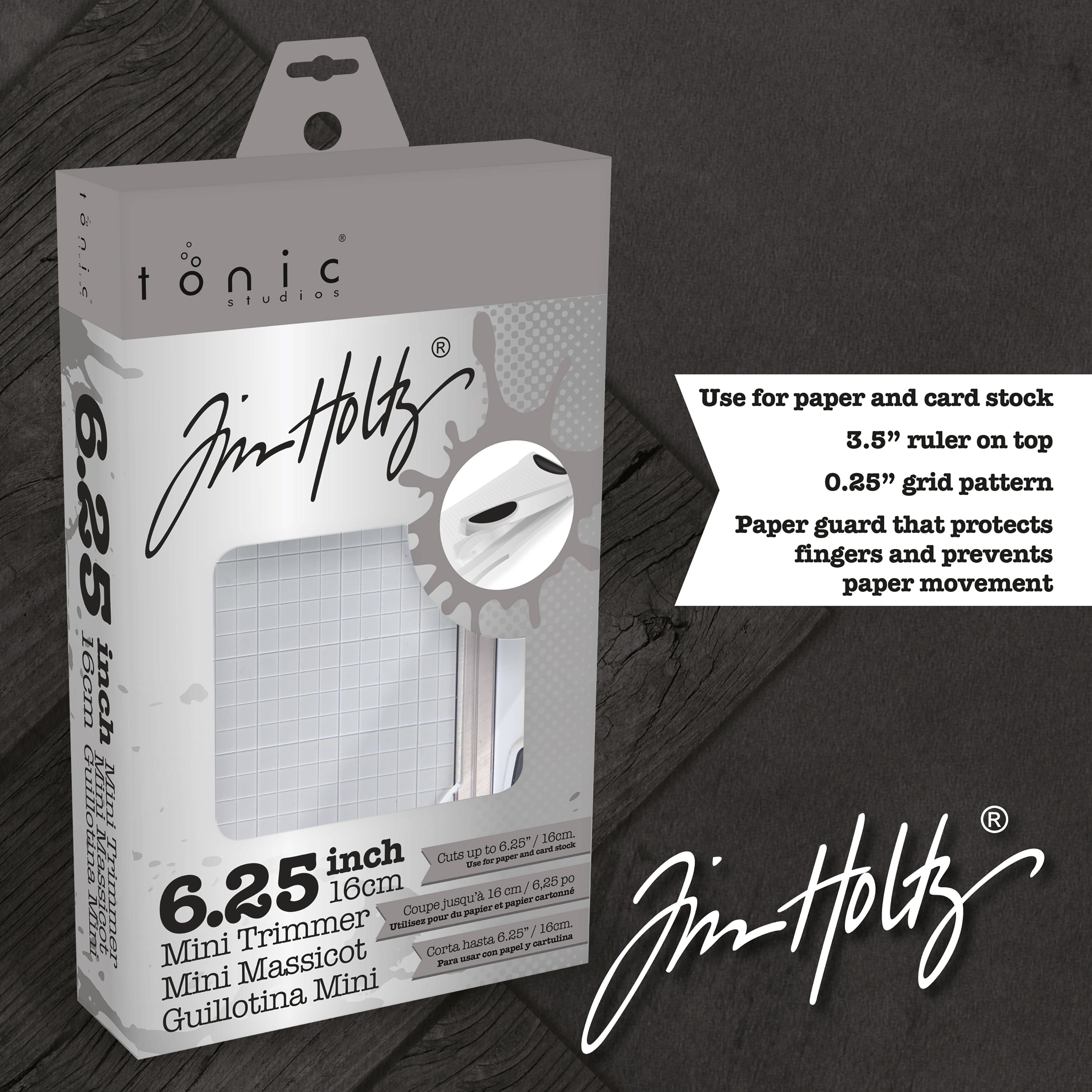 Tips for the Tim Holtz Rotary Trimmer by Tonic 