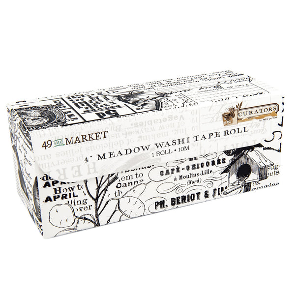 Wide 4" Washi Tape Rolls from 49 and Market