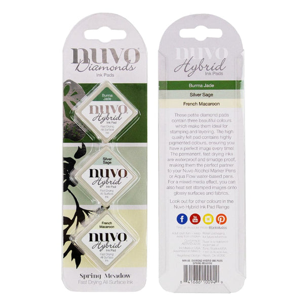 Nuvo Diamonds Hybrid Ink Pads