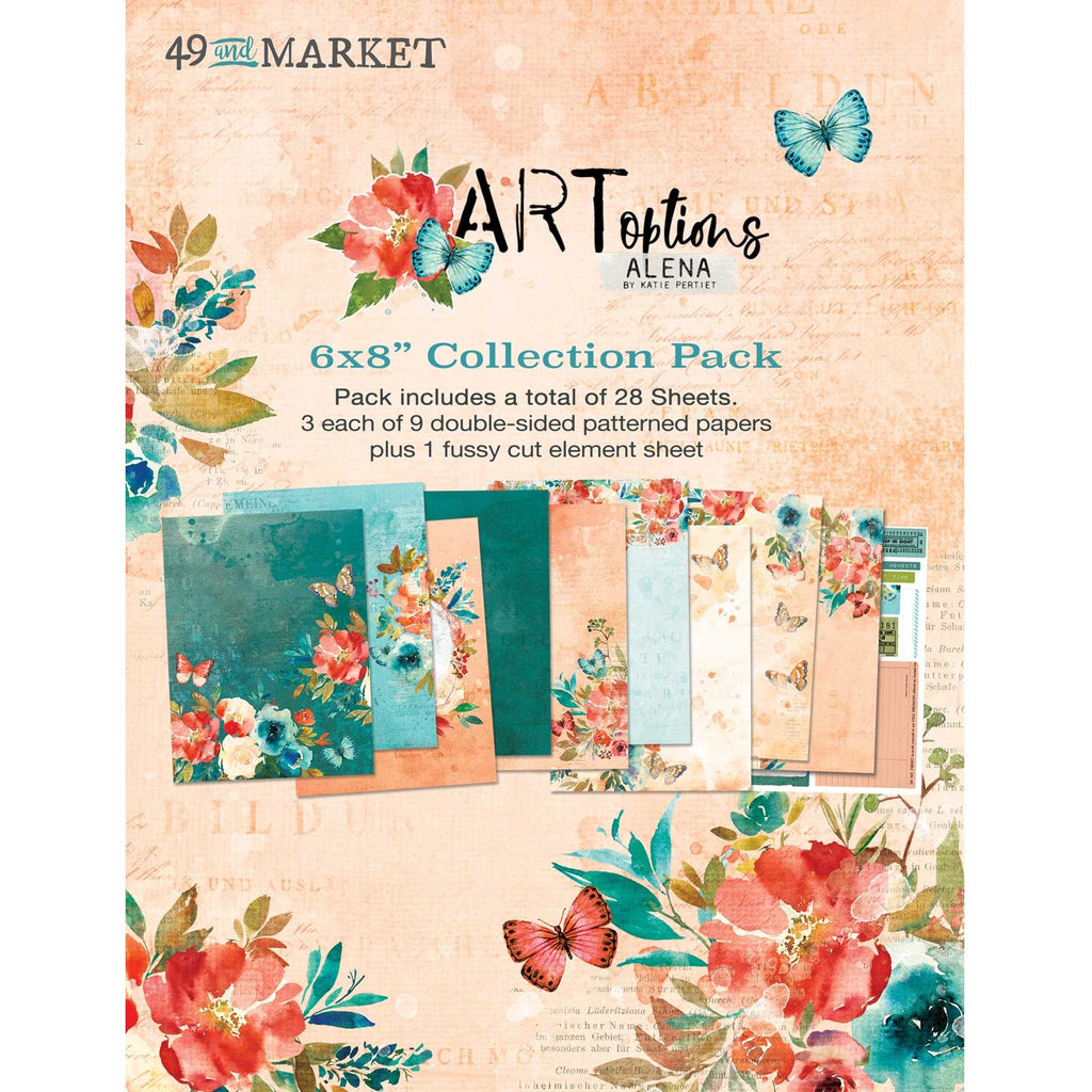 Double-Sided 6x8 Cardstock Packs from 49 and Market