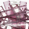 Plum Acetate Filmstrips, 11 pieces