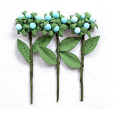 Load image into Gallery viewer, Handmade Paper Berry Branch Picks from Little Birdie