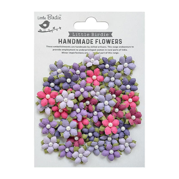 Elira Paper Flowers with Pearl Centers from Little Birdie