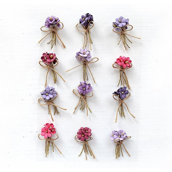 Mini Paper Flower Bouquets from Little Birdie