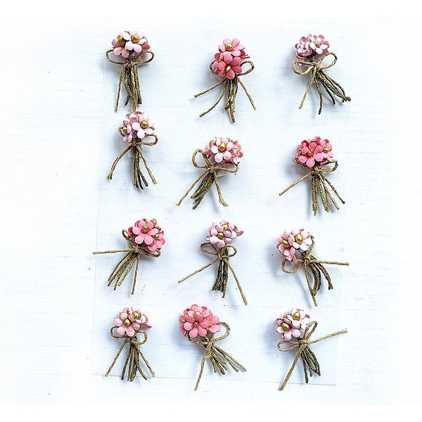 Mini Paper Flower Bouquets from Little Birdie