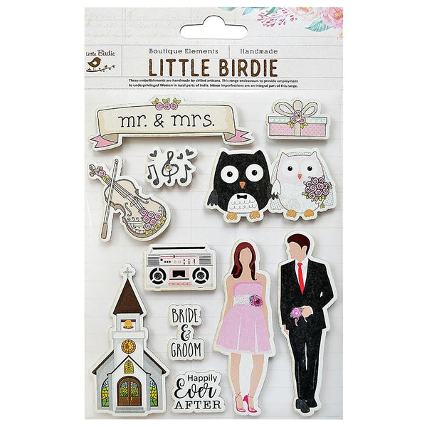 Wedding Stickers from Little Birdie