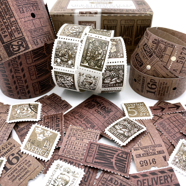 Die-Cut Ticket Essentials Rolls from 49 and Market