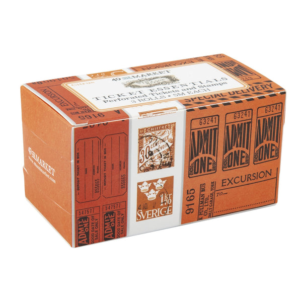 Die-Cut Ticket Essentials Rolls from 49 and Market