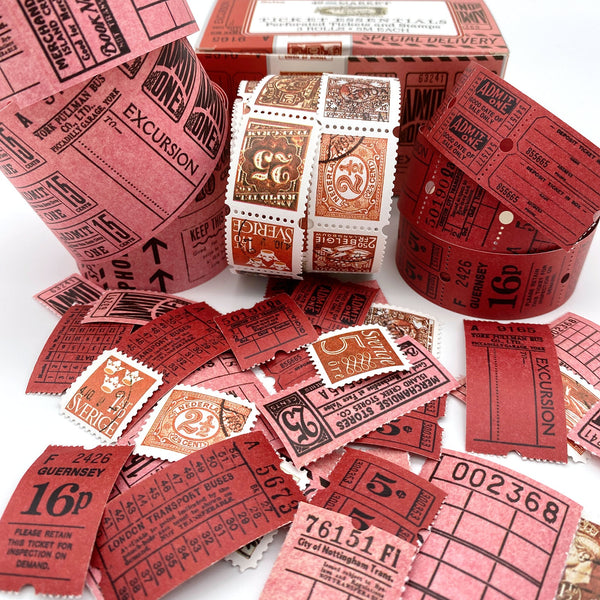 Die-Cut Ticket Essentials Rolls from 49 and Market