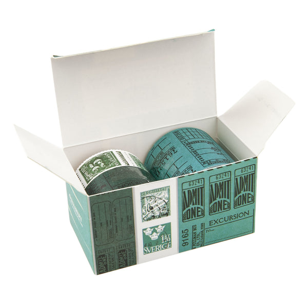 Die-Cut Ticket Essentials Rolls from 49 and Market