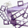 Eggplant Acetate Filmstrips, 11 pieces