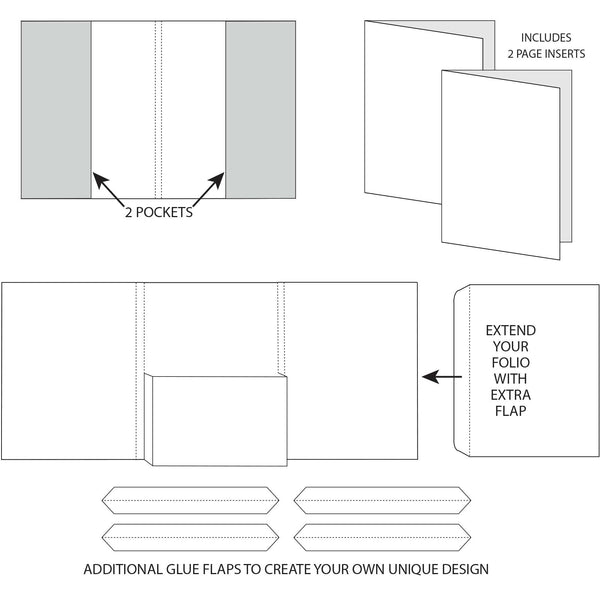 Foundations Memory Journal Page Kits from 49 and Market, Assorted Styles