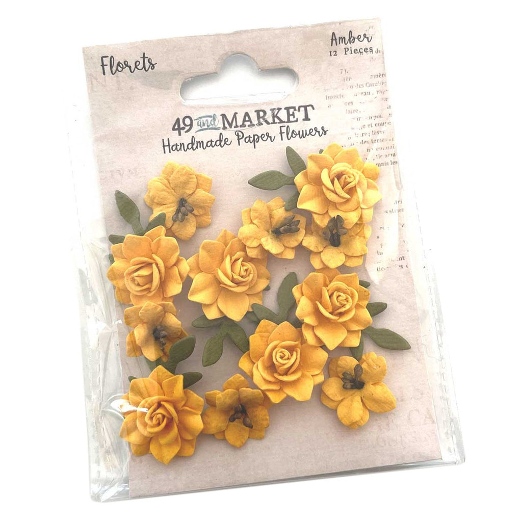 Florets Micro Paper Flowers from 49 and Market