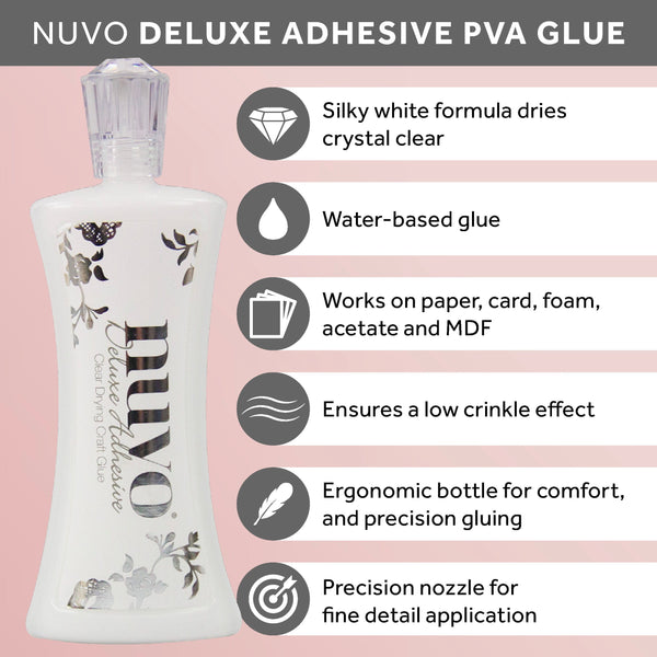 Nuvo Deluxe Adhesive PVA Glue