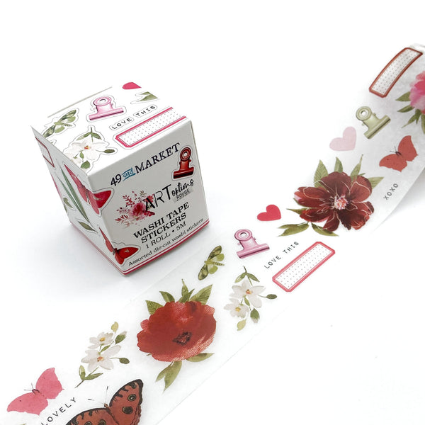 Die Cut Washi Sticker Rolls from 49 and Market