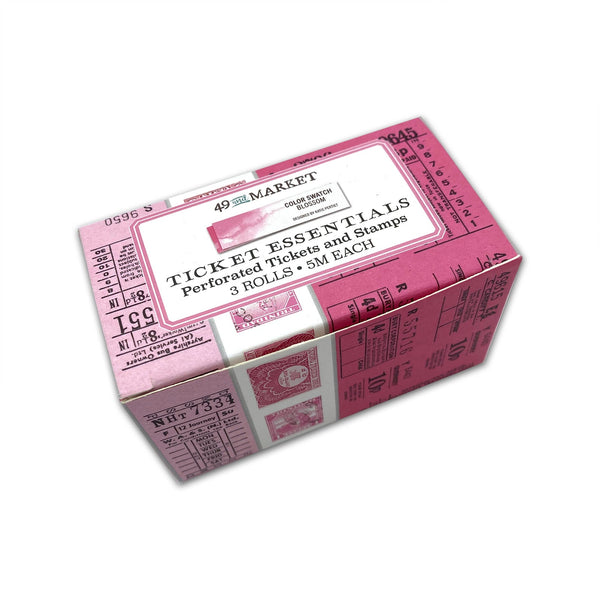 Die-Cut Ticket Essentials Rolls from 49 and Market