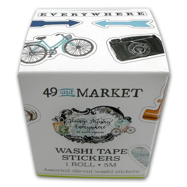 Die Cut Washi Sticker Rolls from 49 and Market