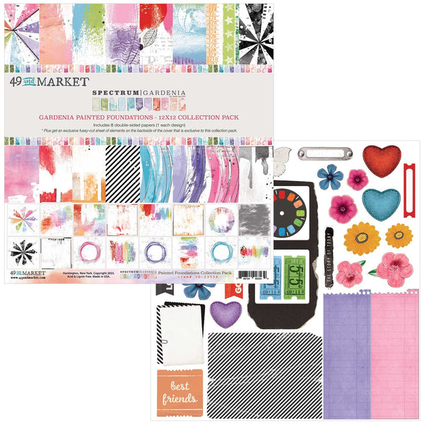 Double-Sided 12x12 Cardstock Pack from 49 and Market