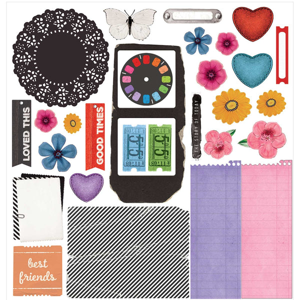 Double-Sided 12x12 Cardstock Pack from 49 and Market