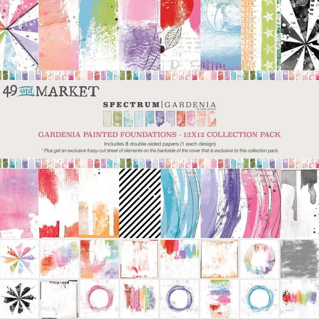 Double-Sided 12x12 Cardstock Pack from 49 and Market