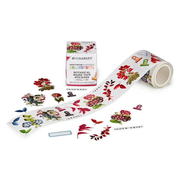 Die Cut Washi Sticker Rolls from 49 and Market