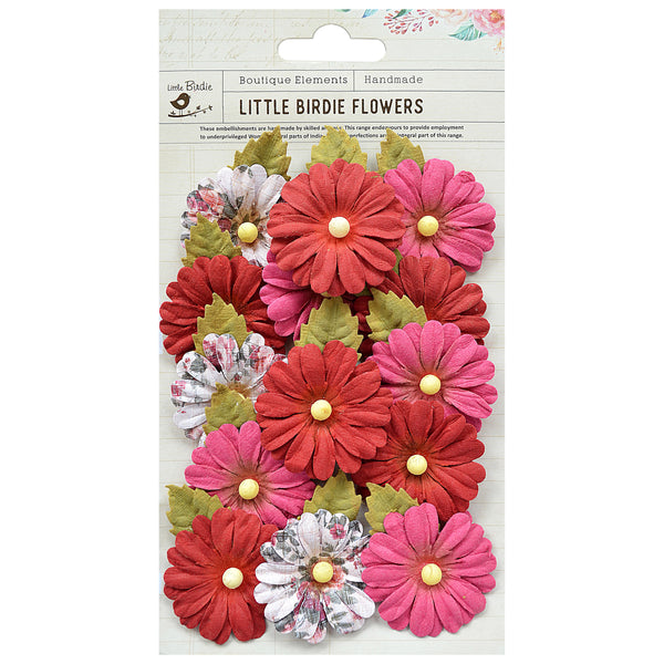 Valerie Layered Daisy Paper Flowers from Little Birdie