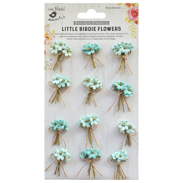 Mini Paper Flower Bouquets from Little Birdie