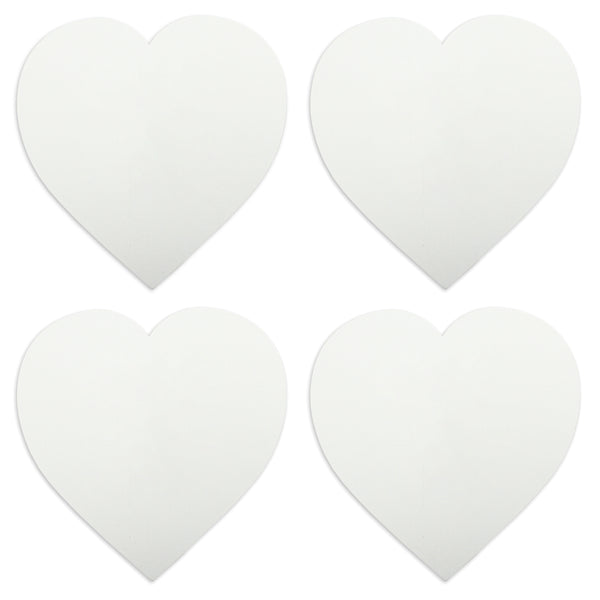 Canvas Board 4 packs, Heart