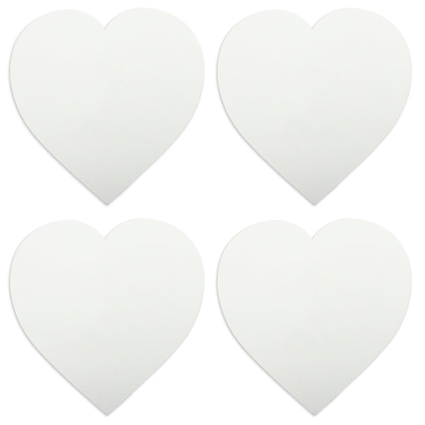 Canvas Board 4 packs, Heart