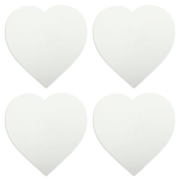 Canvas Board 4 packs, Heart