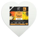 Load image into Gallery viewer, Canvas Board 4 packs, Heart