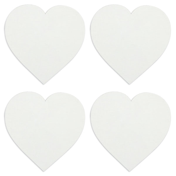 Canvas Board 4 packs, Heart