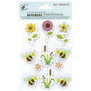 Garden Buzz 3D Stickers - 11 pcs