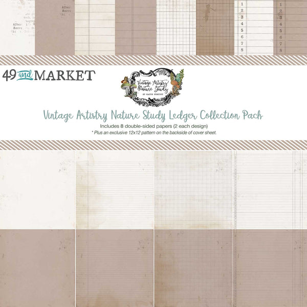 Double-Sided 12x12 Cardstock Pack from 49 and Market