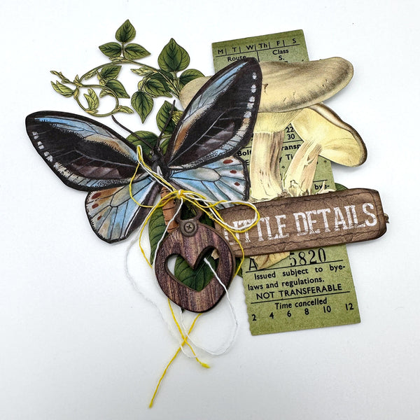 Embellishment and Ephemera Cluster Kits from 49 and Market