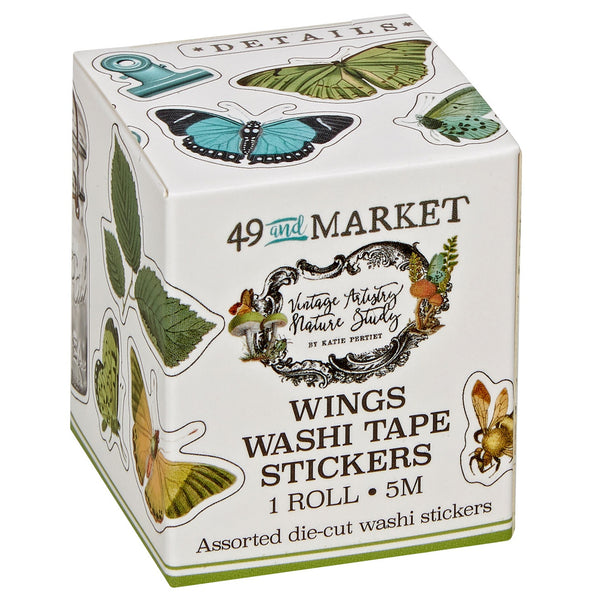 Die Cut Washi Sticker Rolls from 49 and Market