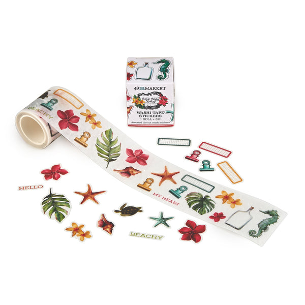 Die Cut Washi Sticker Rolls from 49 and Market