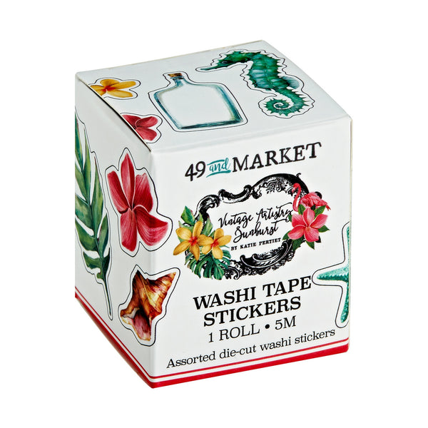 Die Cut Washi Sticker Rolls from 49 and Market