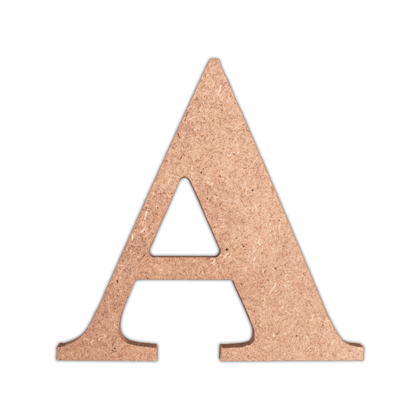 4" MDF Alphabet Letters from Little Birdie