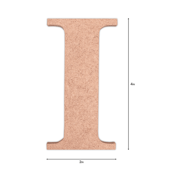 4" MDF Alphabet Letters from Little Birdie