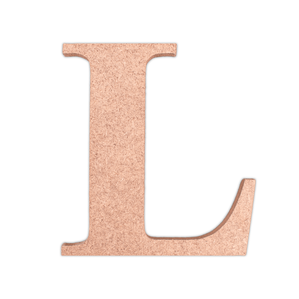 4" MDF Alphabet Letters from Little Birdie